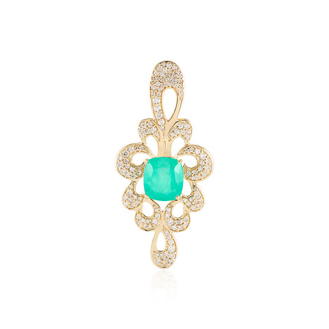 Russischer Smaragd-Goldanhänger (AMAYANI)