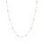 Collar en oro con Diamante chocolate I2 (SUHANA)