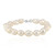 Zilveren armband met zoetwater kweekparels (TPC)