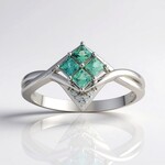 Anello in oro con Alessandrite (de Melo)