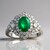 Anello in oro con Smeraldo Zambia AAA (CIRARI)