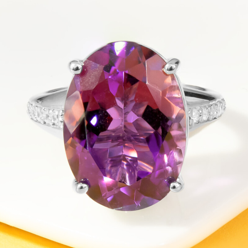 Sambia-Amethyst-Silberring