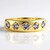 Anello in argento con Tanzanite