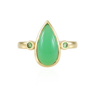 Chrysopras-Silberring (KM by Juwelo)