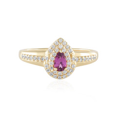 Bague en argent et Grenat Umbalite