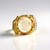 Anello in argento con Citrino (Adela Silber)