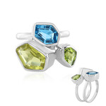 Lemon Quartz Silver Ring (de Melo Essence)