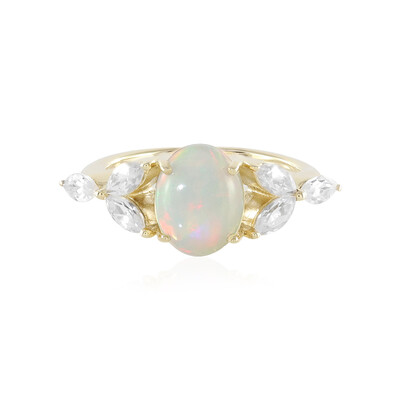 Bague en or et Opale Welo