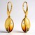 Orecchini in argento con Ambra Sunrise Baltica (dagen)
