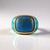 Anello in argento con Turchese (Adela Silber)