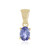 Pendentif en or et Tanzanite