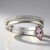 Anello in argento con Tormalina Rosa Nigeriana
