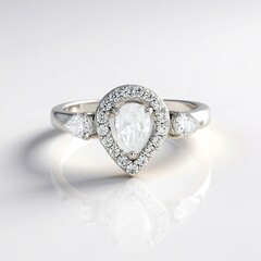 Anello in argento con Zircone