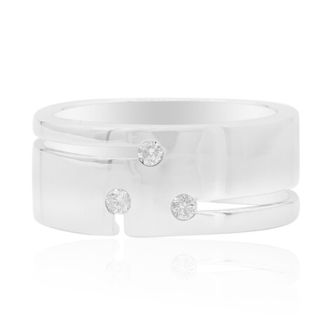 Anillo en plata con Diamante I1 (G) (Annette)