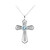 Collier en argent et Topaze bleu ciel