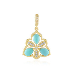 Pendentif en argent et Turquoise