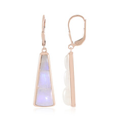 Orecchini in argento con Pietra di Luna Blu