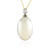 Collana in argento con Perla Mabe Bianca (Gems en Vogue)