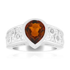 Madeira Citrine Silver Ring (de Melo Essence)