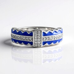 Anello in argento con Zircone