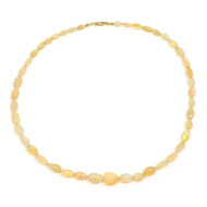 Welo-Opal-Goldhalskette