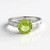 Anello in argento con Peridoto (Adela Silber)