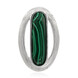 Ciondolo in argento con Malachite (MONOSONO COLLECTION)