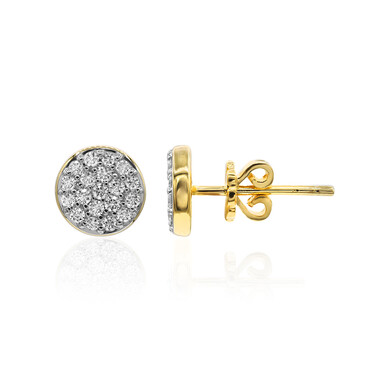 Orecchini in oro con Diamante IF (D) (Annette)