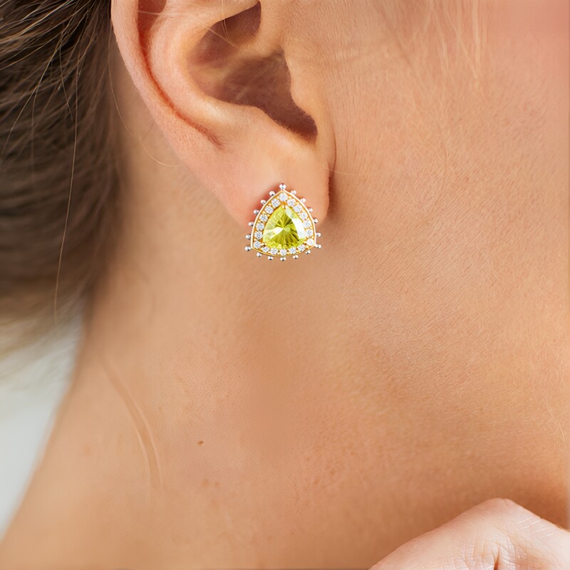 Boucles d'oreilles en argent et Quartz de l'Ouro Verde (Dallas Prince Designs)