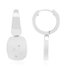 I1 (G) Brillant-Silberohrringe