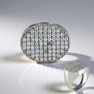 Bague en laiton et Zircon (Juwelo Style)