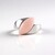 Anello in argento con Opale Rosa (de Melo Essence)