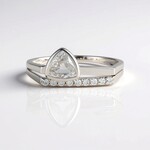 Anello in argento con Zircone (de Melo Essence)