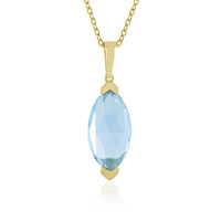 Pendentif en argent et Topaze bleu ciel (KM by Juwelo)