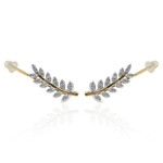 Orecchini in oro con Diamante SI1 (G) (Annette)