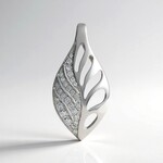 Gouden hanger met IF (G) Diamanten (de Melo Gold)