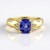 Anello in oro con Tanzanite AAA (de Melo)
