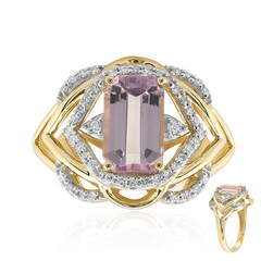 Anello in oro con Kunzite Brasiliana (Rifkind 1894 Collection)