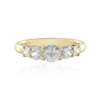 Bague en or et Zircon (de Melo)
