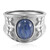 Zilveren ring met een kyaniet (TPC)