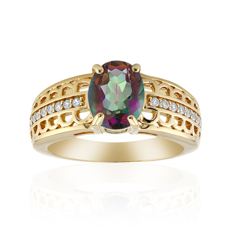 Mystik-Quarz-Silberring