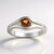 Anello in argento con Topazio Tepetate