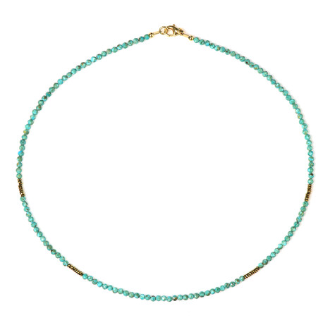 Arizona-Türkis-Silberhalskette (Riya)