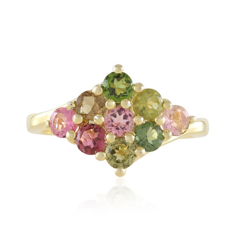 Anillo en plata con Turmalina rosa