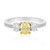 Gelber SI1 Diamant-Goldring (CIRARI)