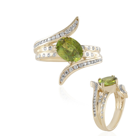 Anillo en oro con Esfena (de Melo Gold)