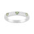 Tulear Green Sapphire Silver Ring (Pallanova)