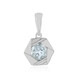 Ciondolo in argento con Acquamarina Brasiliana