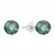 Green Fluorite Silver Earrings