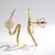 Orecchini in oro con Diamante I1 (H) (de Melo Gold)